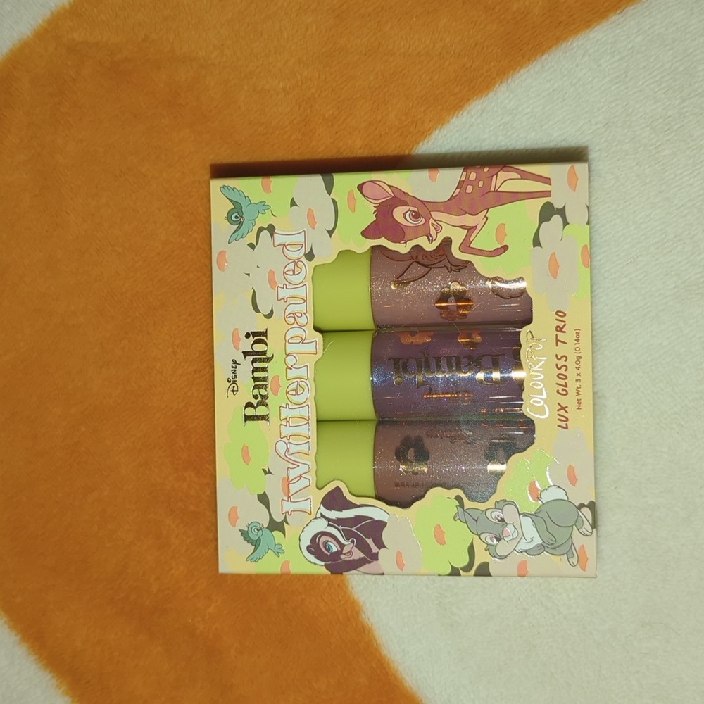 Colourpop Bambi Twitterpated Lux Gloss Trio - Lip Gloss Set of Three